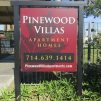 Pinewood Villas front sign